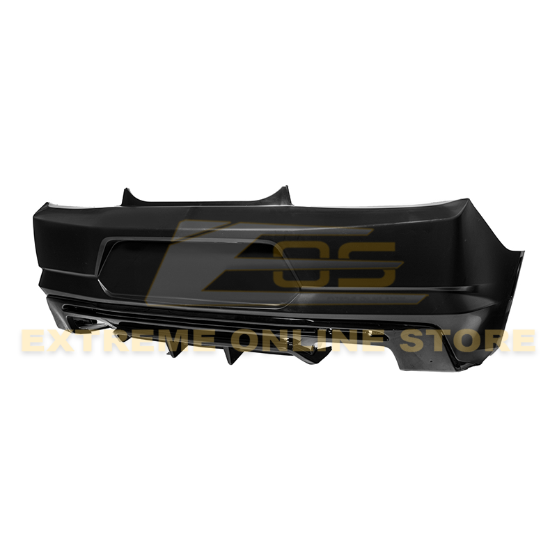 2016-18 Camaro ZL1 Package Rear Bumper Cover & Diffuser With Quad Exhaust Outlet
