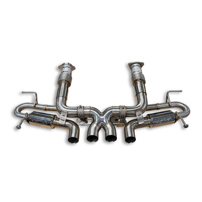 2023+ Chevrolet Corvette C8 Stingray / E-Ray Valved Center Exit Conversion Exhaust System