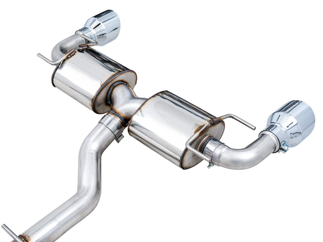 AWE Touring Edition Exhaust for Subaru BRZ / Toyota GR86 / Toyota 86 / Scion FR-S - Chrome Silver Tips