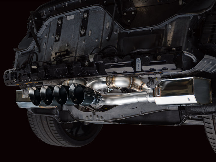 AWE SwitchPath Exhaust for C8 Corvette Z06 - Diamond Black Tips