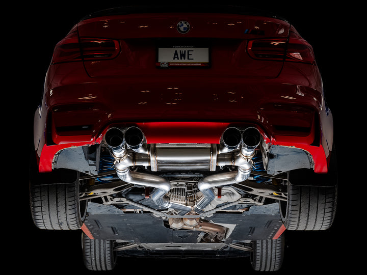 AWE SwitchPath™ Catback Exhaust for BMW F8X M3/M4 - Diamond Black