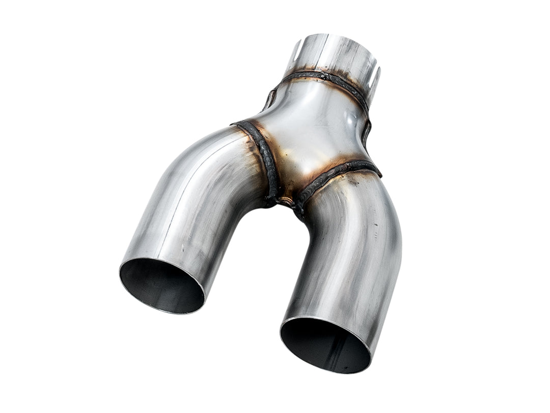 AWE Track Edition Exhaust for 10th Gen Civic Si Coupe / Sedan (includes Front Pipe) - Dual Chrome Silver Tips