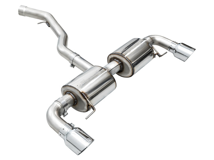 AWE Touring Edition Axle Back Exhaust for BMW G2X 330i/430i - Chrome Silver