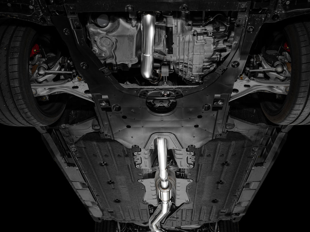 AWE Track Edition Exhaust for DE5 Integra Type-S - Triple Chrome Silver Tips