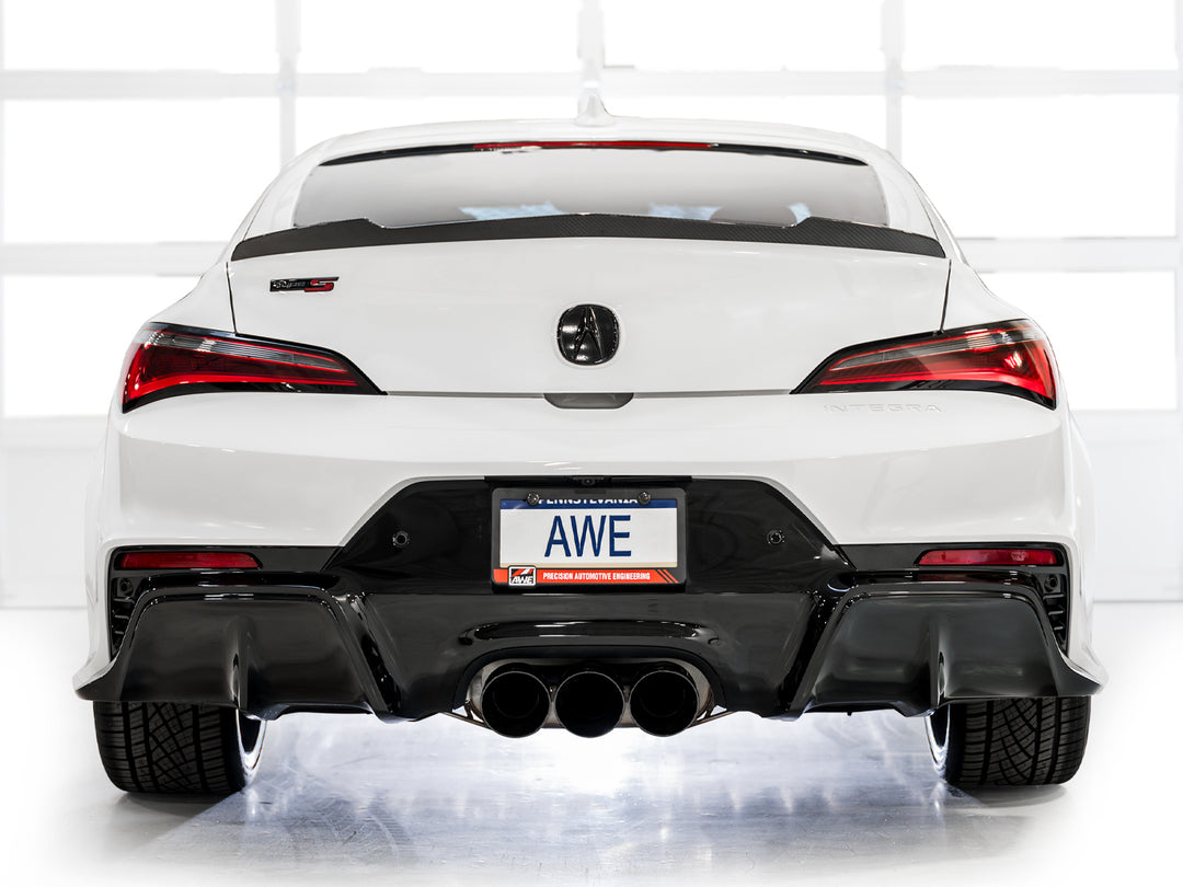 AWE Touring Edition Exhaust for DE5 Integra Type-S - Triple Diamond Black Tips