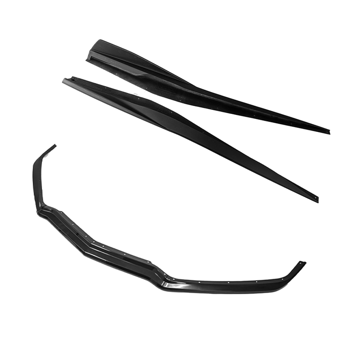 Corvette C8 Stingray Front Splitter &amp; Side Skirts [Z51 Package]