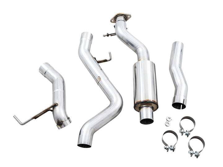 AWE 0FG Catback Exhaust for Ford Bronco with BashGuard™ - no tips