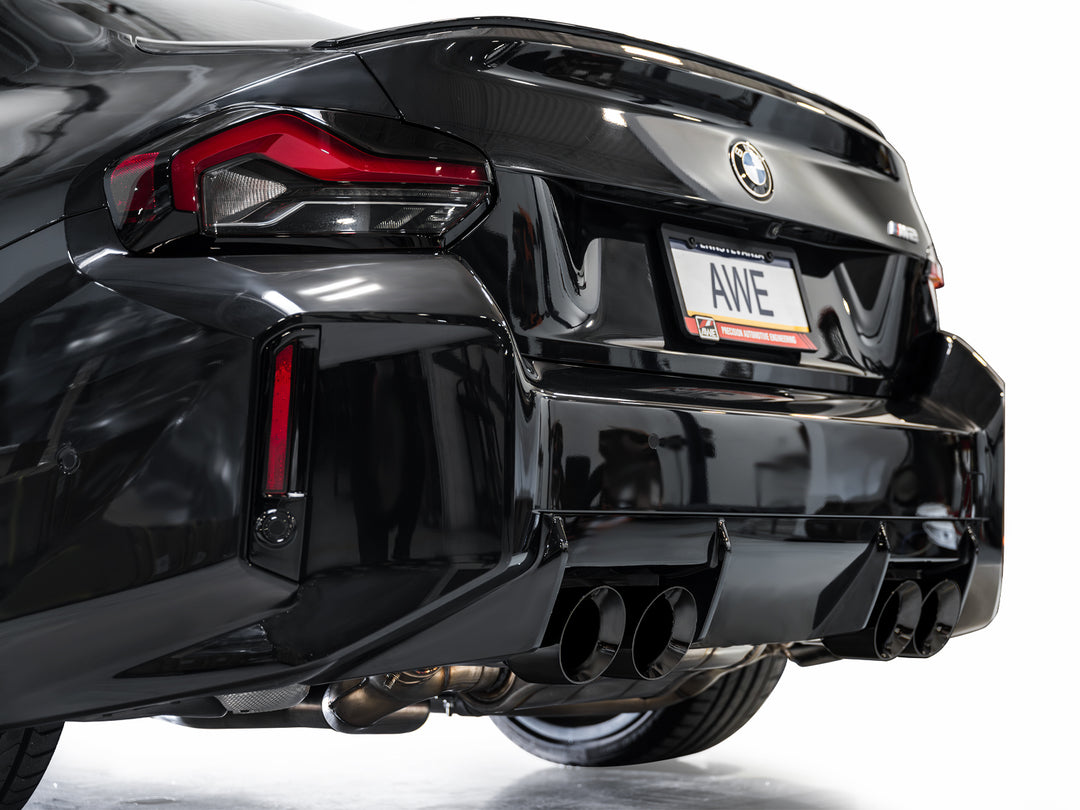 AWE SwitchPath™ Exhaust for BMW G87 M2 - Diamond Black Tips