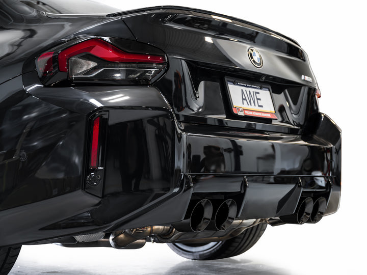 AWE SwitchPath™ Exhaust for BMW G87 M2 - Diamond Black Tips