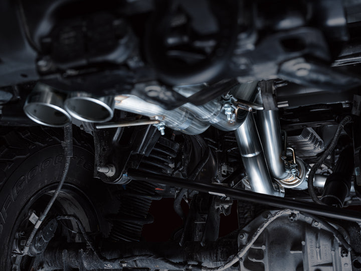 AWE SwitchPath Exhaust for Ford Bronco Raptor - Dual BashGuards