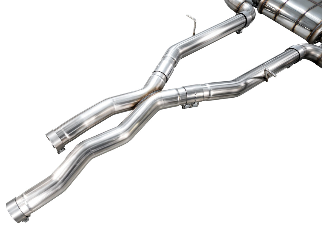 AWE Non-Resonated Performance Mid Pipes for BMW F97 X3 M / F98 X4 M