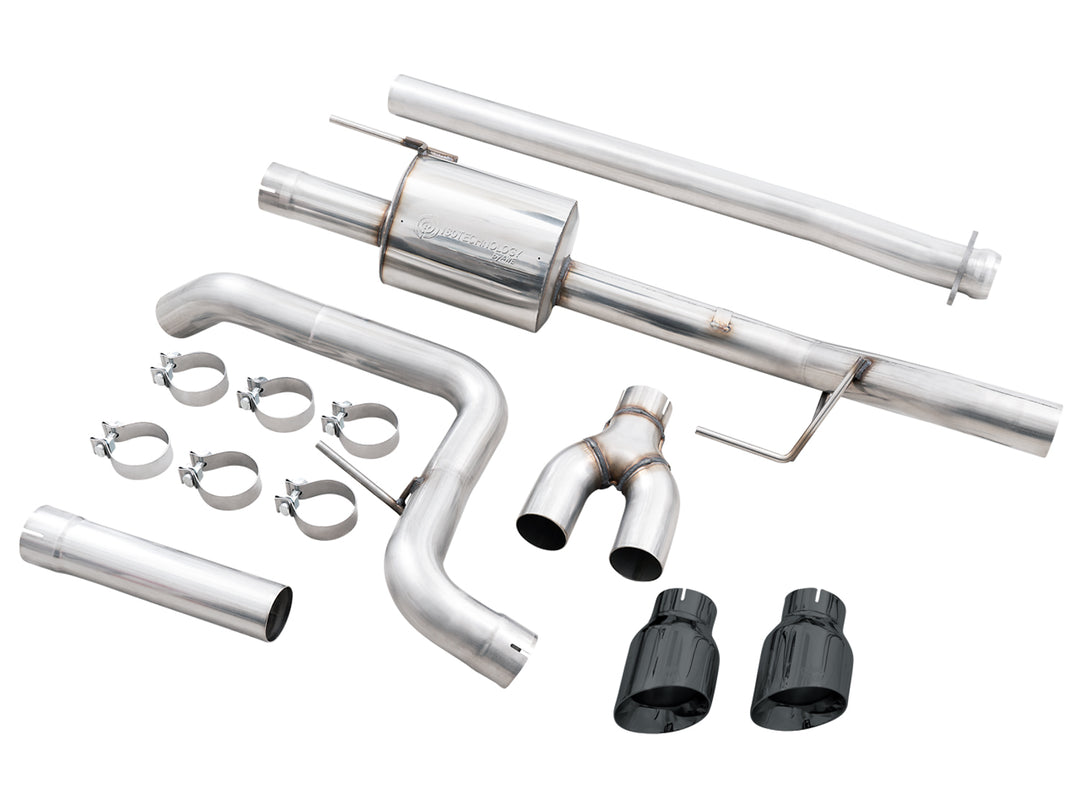 AWE 0FG Dual Side Exit Exhaust for &
