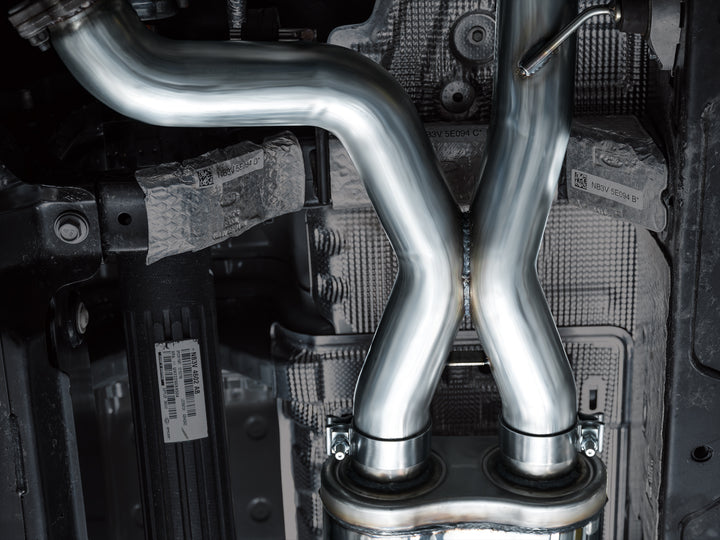 AWE SwitchPath Exhaust for Ford Bronco Raptor - Dual BashGuards