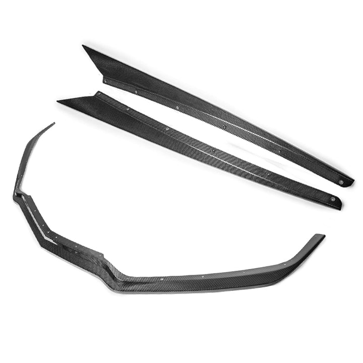 Corvette C8 Stingray Front Splitter &amp; Side Skirts [Z51 Package]