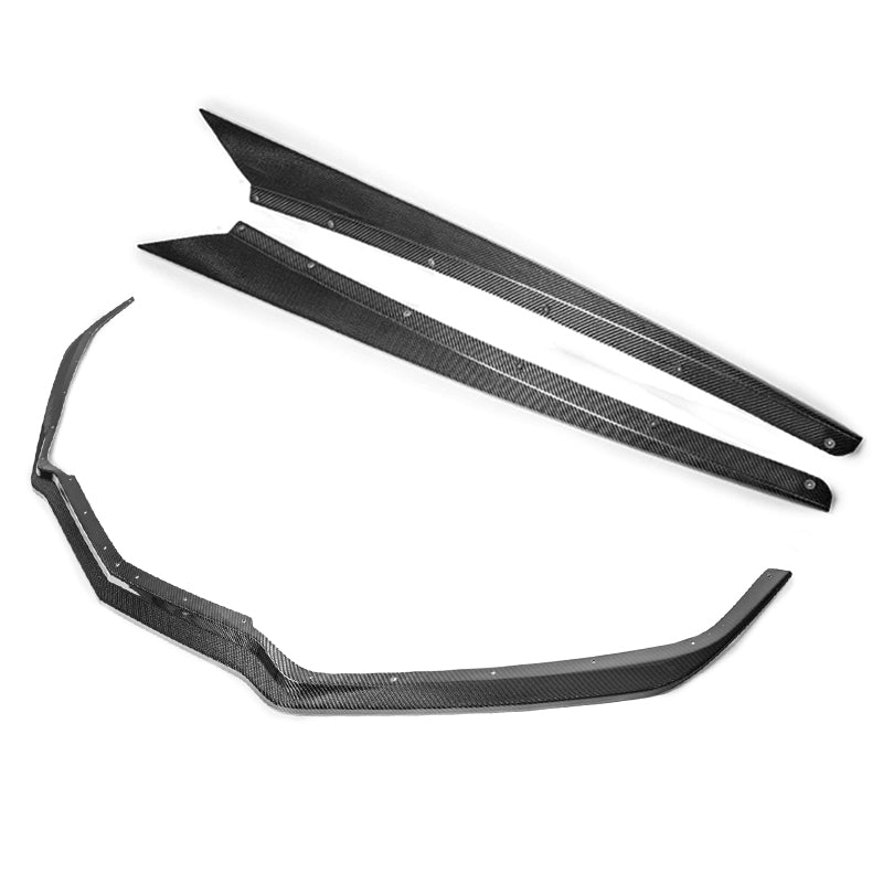 Corvette C8 Stingray Front Splitter &amp; Side Skirts [Z51 Package]