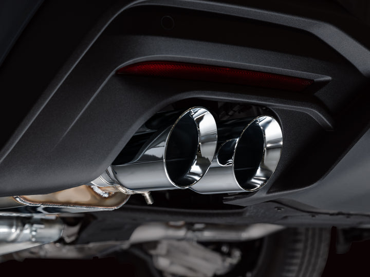 AWE SwitchPath™ Exhaust for S650 Ford Mustang GT Fastback - Quad Chrome Silver Tips