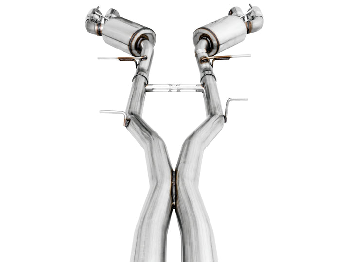 AWE Touring Edition Cat-back Exhaust for Gen6 Camaro SS / ZL1 / LT1 - Resonated - Chrome Silver Tips (Quad Outlet)