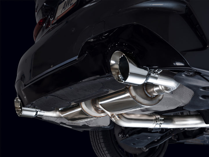 AWE Touring Edition Axle Back Exhaust for BMW G2X 330i/430i - Chrome Silver