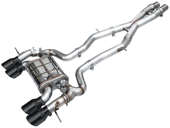 AWE SwitchPath™ Exhaust for BMW G87 M2 - Diamond Black Tips