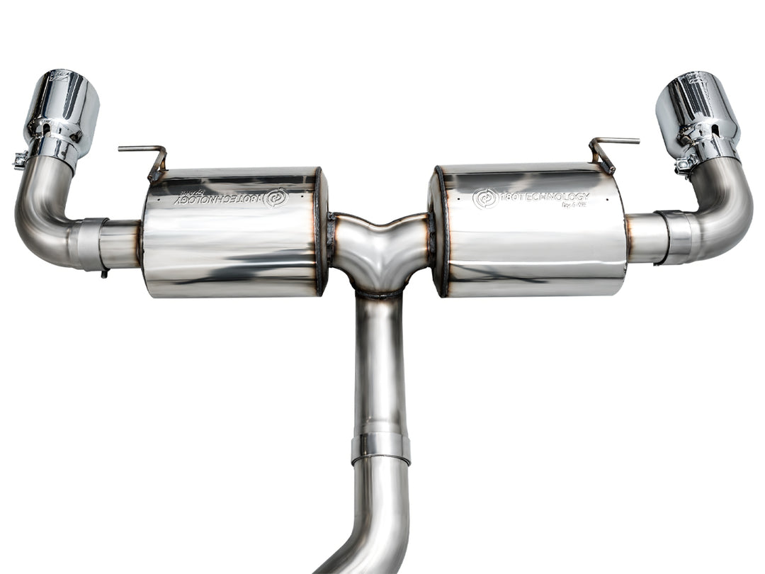 AWE Touring Edition Axle Back Exhaust for BMW G2X 330i/430i - Chrome Silver