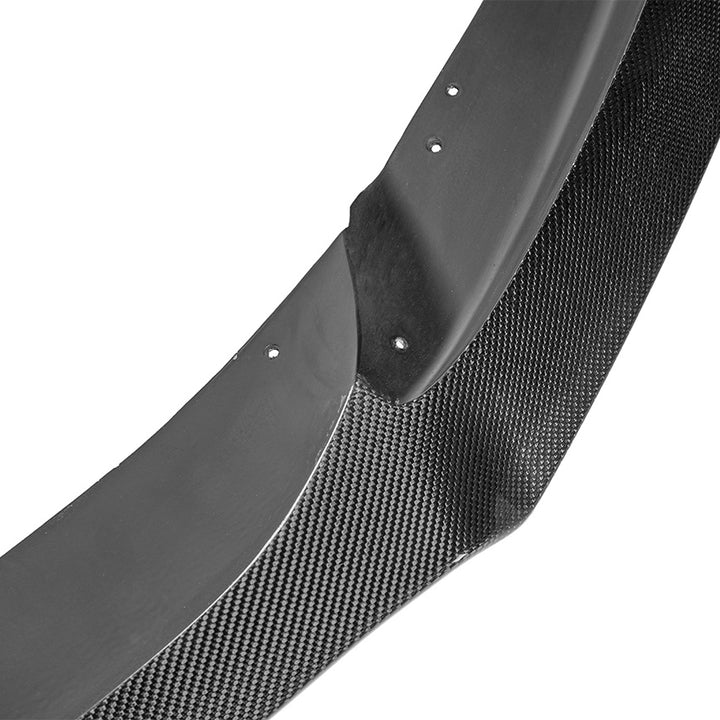 2025-Up Cadillac CT5 Sport CT5-V Blackwing Style Carbon Fiber Front Lip Splitter FLIP-1437-BKCF