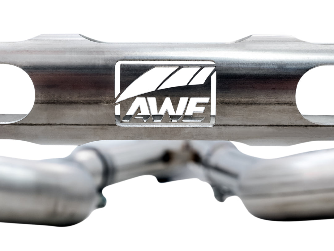 AWE Track Edition Catback Exhaust for BMW F8X M3/M4 - Chrome Silver