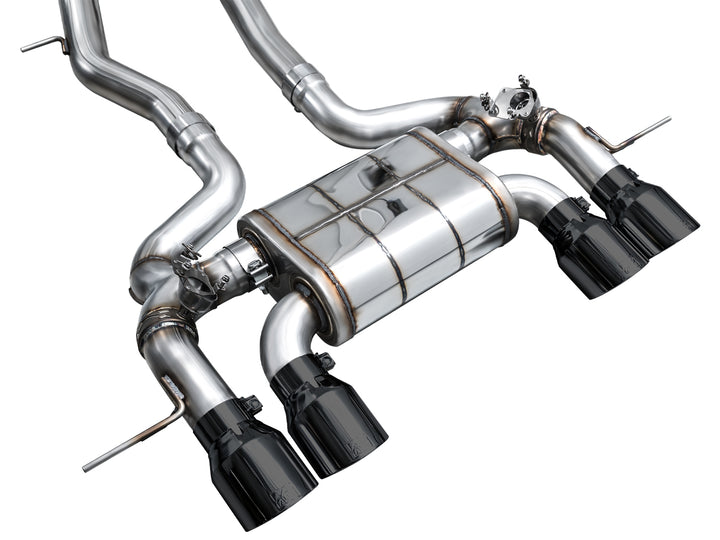 AWE SwitchPath™ Exhaust for BMW G87 M2 - Diamond Black Tips