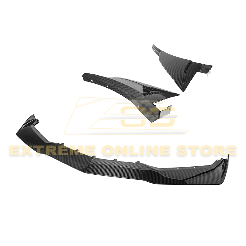 Chevrolet Corvette C7 ZR1 DRY CARBON FIBER Front Splitter &amp; Winglet