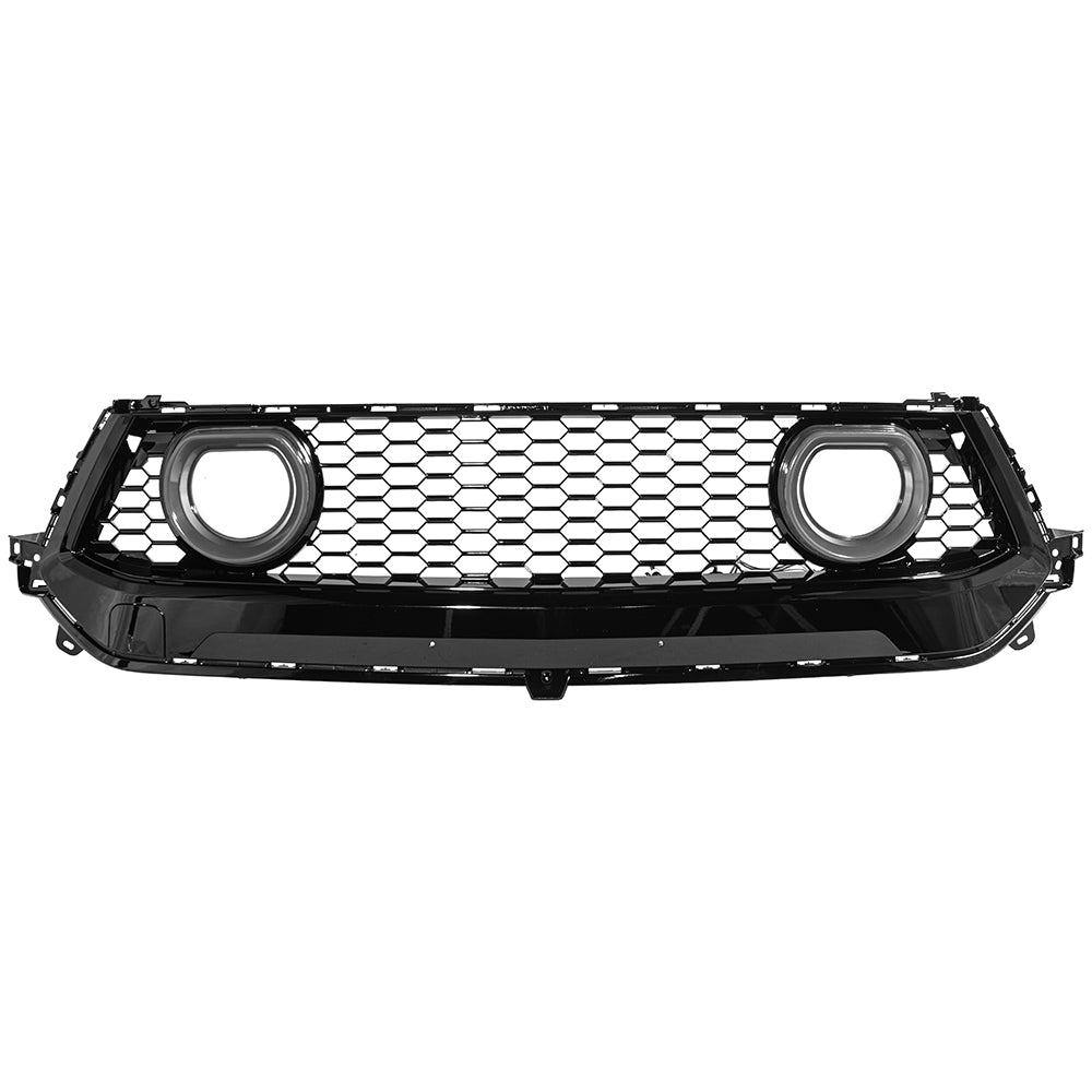 2024-Up Ford Mustang GTV Style Front Upper Grille LED Air Intakes