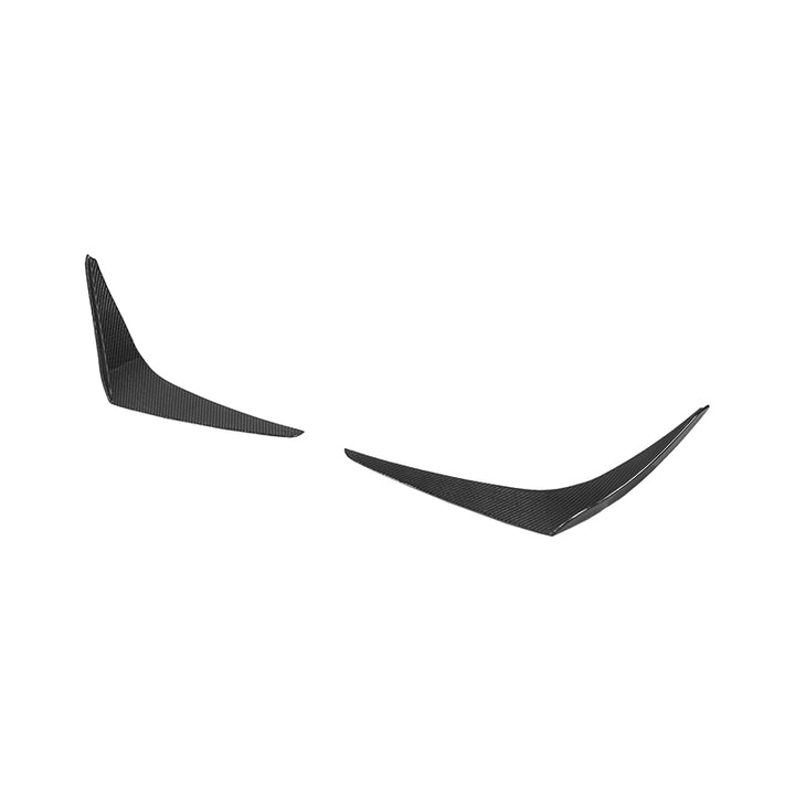 2024+ Ford Mustang GT DRY CARBON FIBER Front Splitter Canards