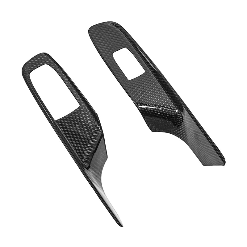 Corvette C8 DRY CARBON FIBER Door Window Control Panel Switch Cover