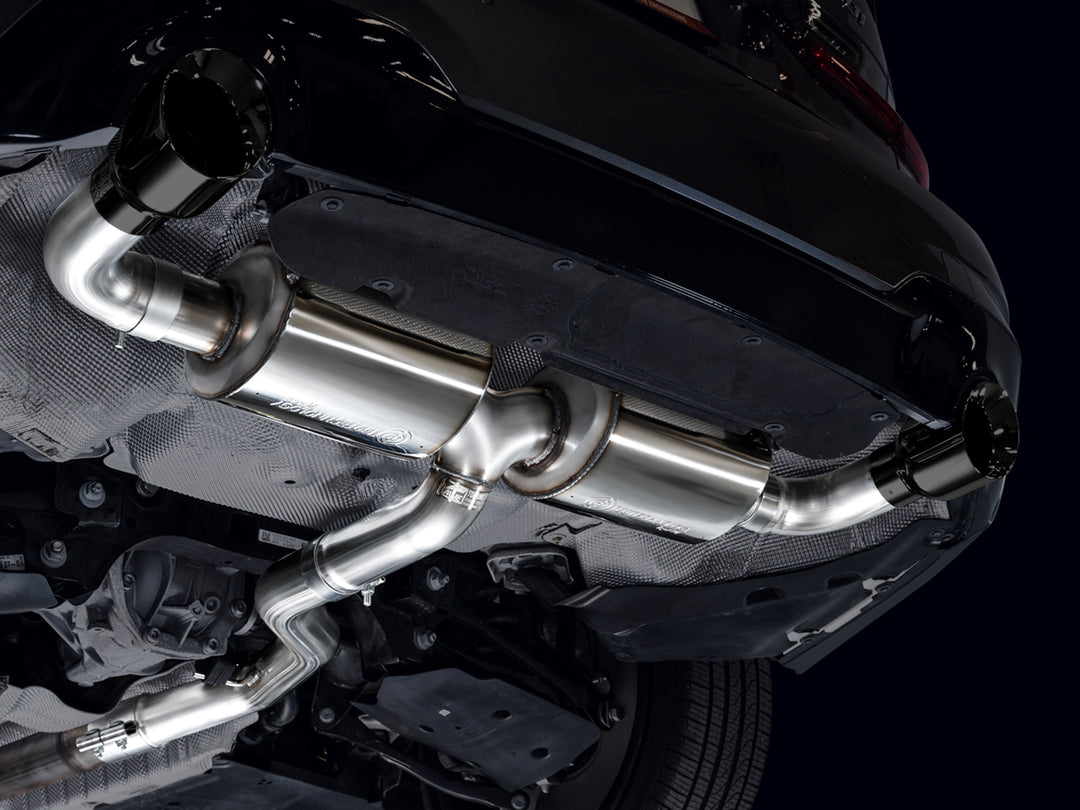 AWE Touring Edition Axle Back Exhaust for BMW G2X 330i/430i - Diamond Black