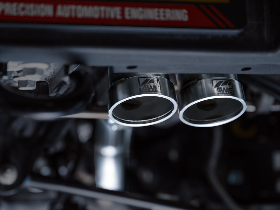 AWE SwitchPath Exhaust for Ford Bronco Raptor - Dual BashGuards