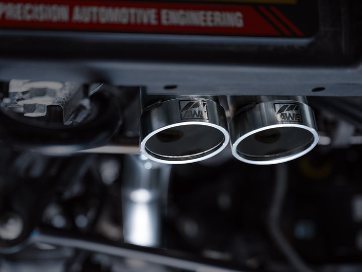 AWE SwitchPath Exhaust for Ford Bronco Raptor - Dual BashGuards