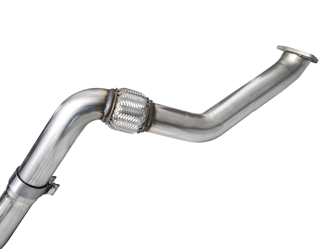 AWE Track Edition Exhaust for FL5 Civic Type R - Triple Diamond Black Tips