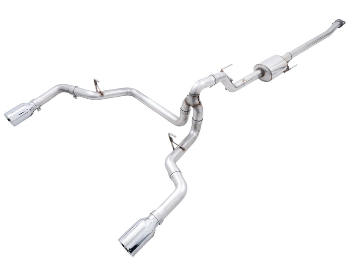 AWE 0FG Dual Split Rear Exhaust for &