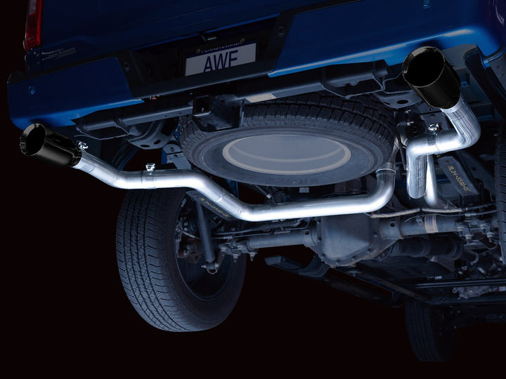 AWE 0FG Dual Split Rear Exhaust for &