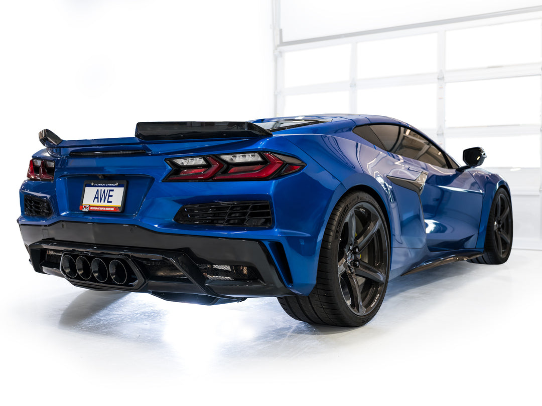 AWE SwitchPath Exhaust for C8 Corvette Z06 - Diamond Black Tips