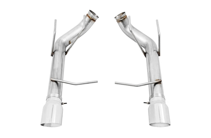 AWE Track Edition Axle-back Exhaust for the S197 Ford Mustang GT - Chrome Silver Tips