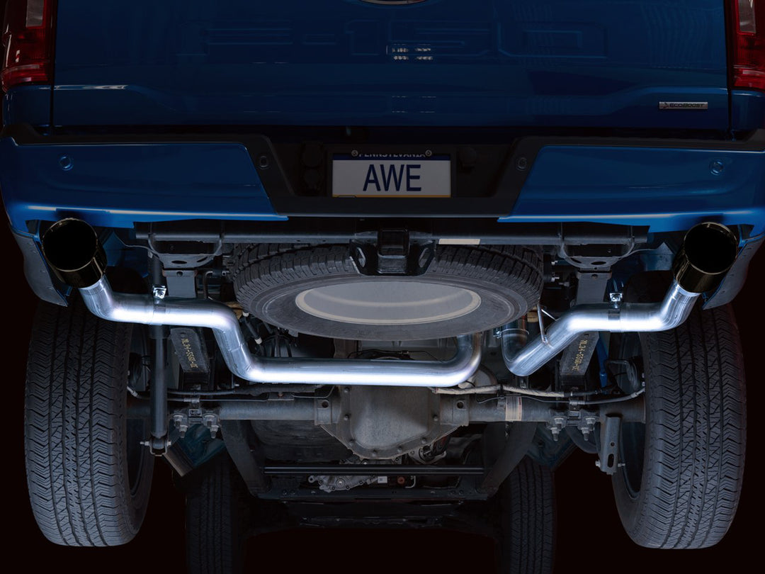 AWE 0FG Dual Split Rear Exhaust for &