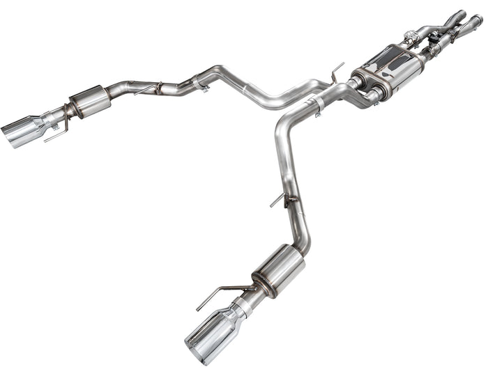 AWE SwitchPath™ Exhaust for Gen 3 Raptor R - Chrome Silver Tips