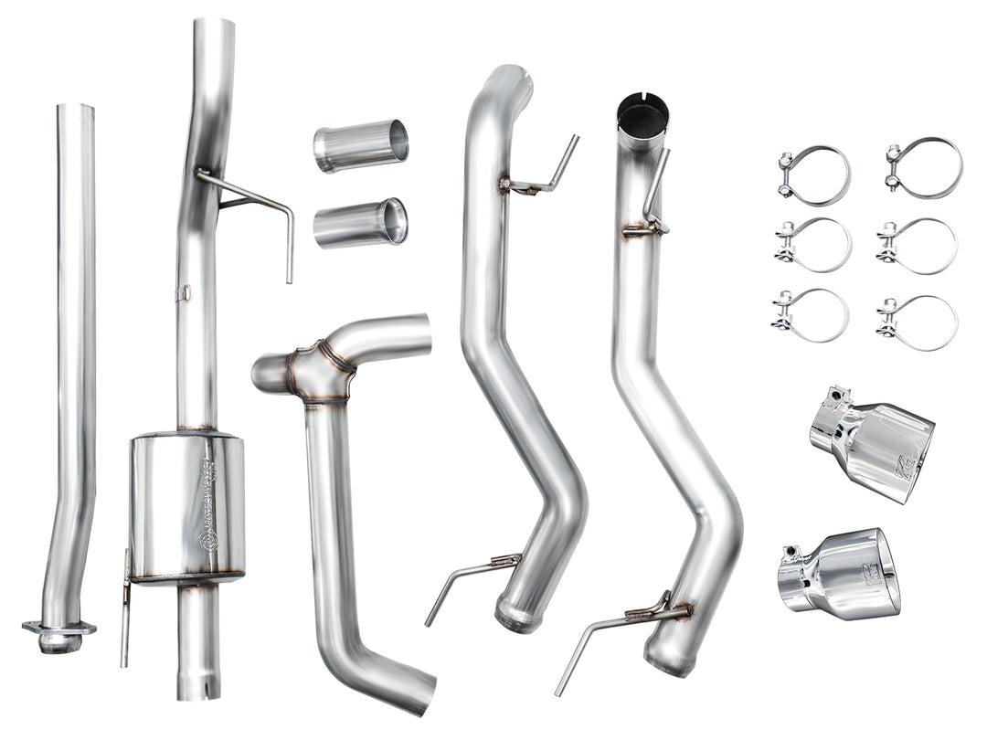 AWE 0FG Non-Resonated Catback for &