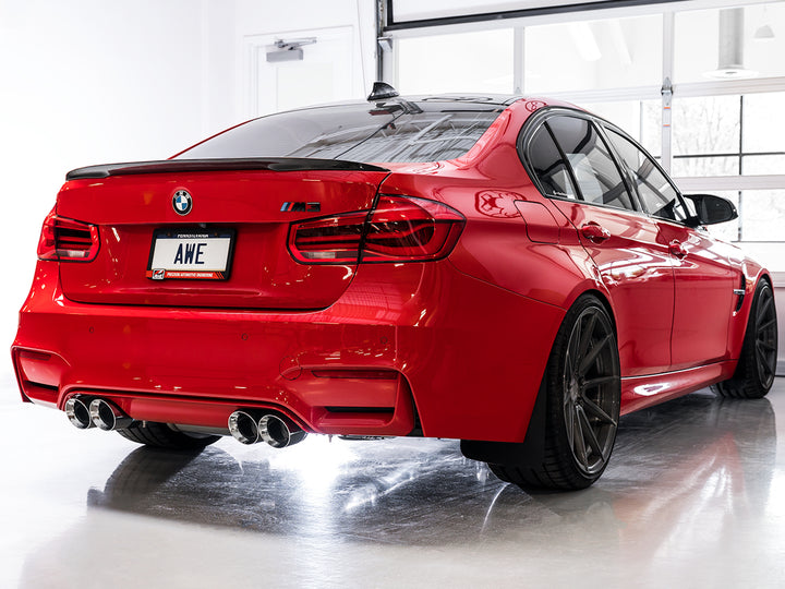 AWE SwitchPath™ Catback Exhaust for BMW F8X M3/M4 - Diamond Black
