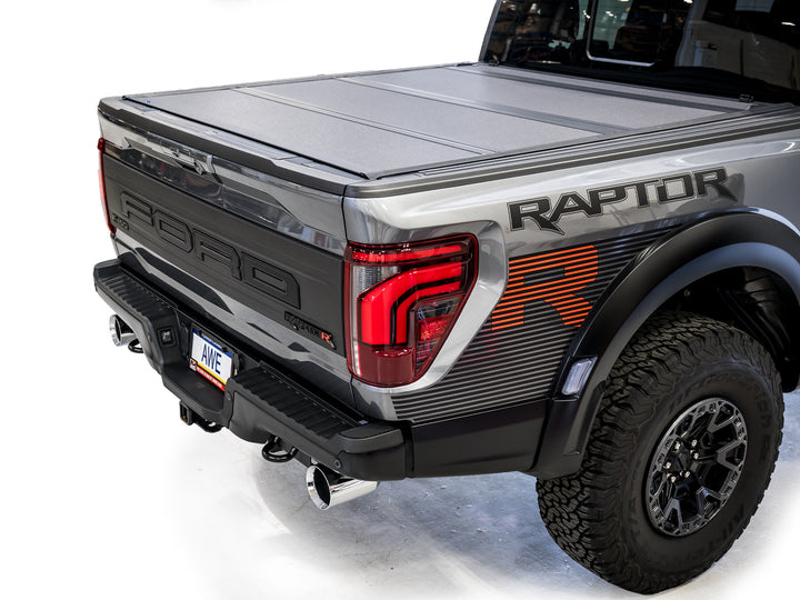 AWE SwitchPath™ Exhaust for Gen 3 Raptor R - Chrome Silver Tips