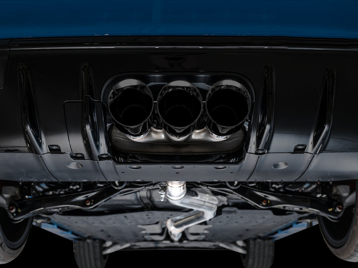 AWE Touring Edition Exhaust for FL5 Civic Type R - Triple Diamond Black Tips