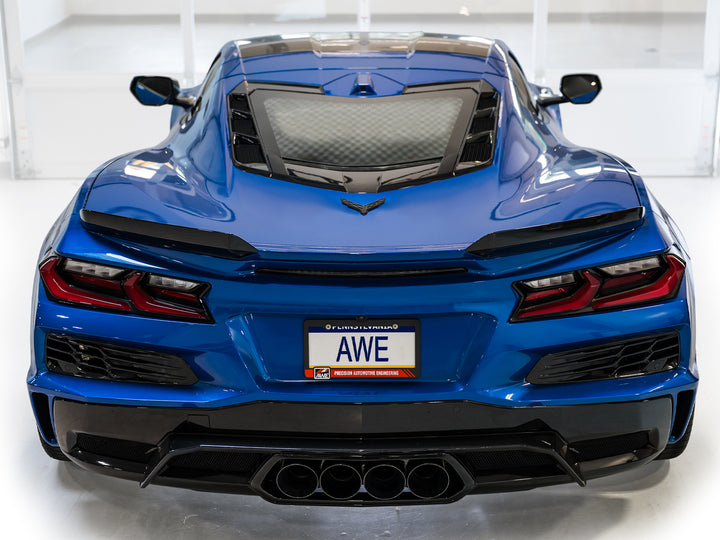 AWE SwitchPath Exhaust for C8 Corvette Z06 - Diamond Black Tips