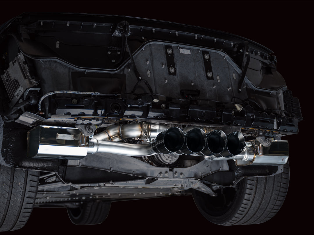 AWE SwitchPath Exhaust for C8 Corvette Z06 - Diamond Black Tips