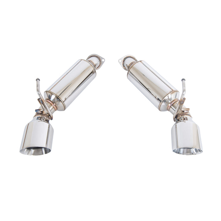 Nissan 370Z | Infiniti Q60 | G37 Coupe Axle Back 4.5" Dual Tips Exhaust