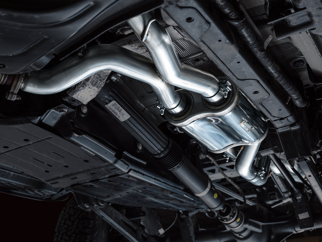 AWE SwitchPath Exhaust for Ford Bronco Raptor - Dual BashGuards