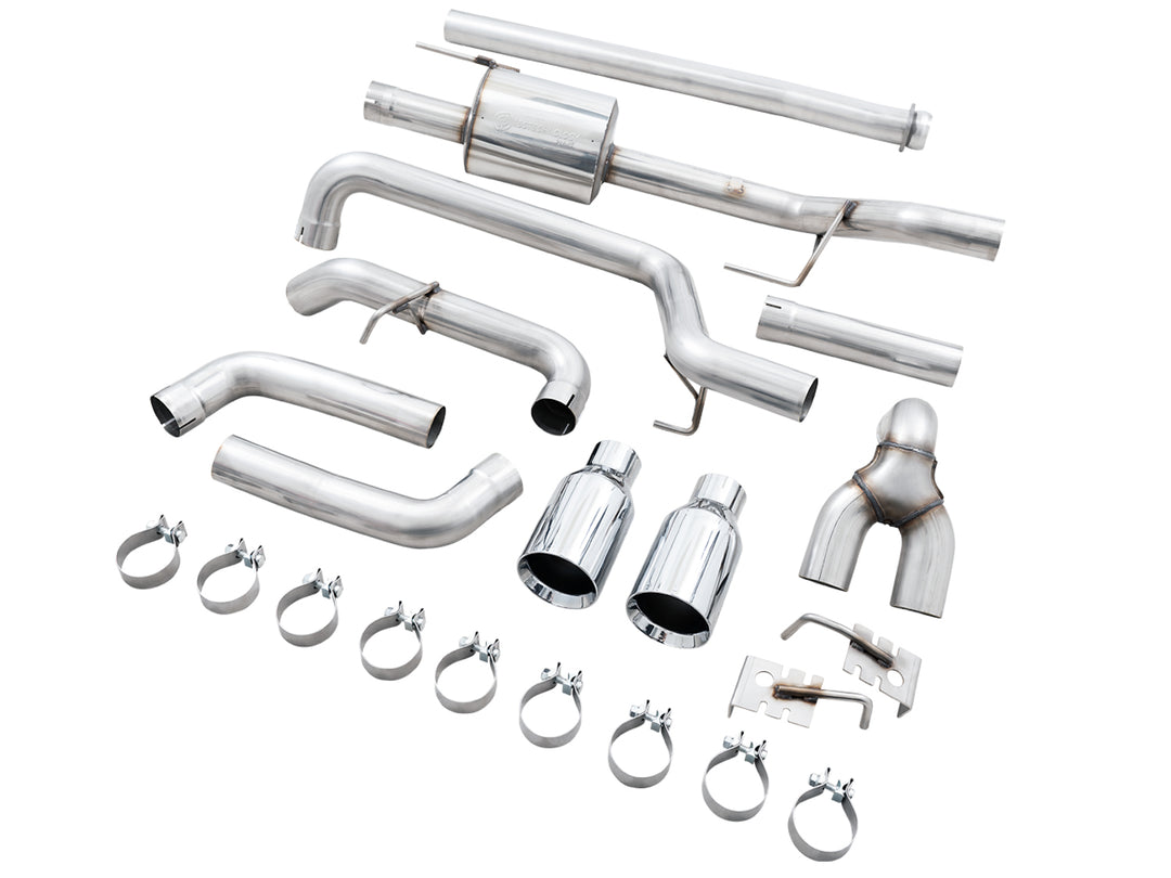 AWE 0FG Dual Split Rear Exhaust for &